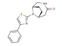 (1S*,6R*)-9-(4-phenyl-1,3-thiazol-2-yl)-3,9-diazabicyclo[4.2.1]nonan-4-one