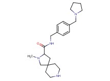 2-methyl-N-[4-(1-pyrrolidinylmethyl)benzyl]-2,8-diazaspiro[4.5]decane-3-carboxamide dihydrochloride