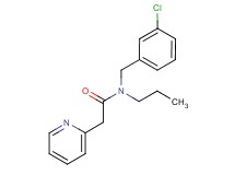 N-(3-chlorobenzyl)-N-propyl-2-pyridin-2-ylacetamide