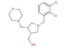 [(3R*,4S*)-1-(2,3-dichlorobenzyl)-4-(morpholin-4-ylmethyl)pyrrolidin-3-yl]methanol