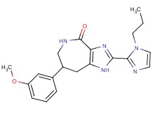 7-(3-methoxyphenyl)-2-(1-propyl-1H-imidazol-2-yl)-5,6,7,8-tetrahydroimidazo[4,5-c]azepin-4(1H)-one