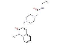 N-ethyl-2-{4-[(1-methyl-2-oxo-1,2-dihydroquinolin-3-yl)methyl]piperazin-1-yl}acetamide