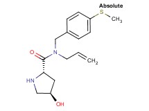 (4R)-N-allyl-4-hydroxy-N-[4-(methylthio)benzyl]-L-prolinamide hydrochloride