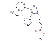 methyl 4-(5'-phenyl-1-propyl-1H,3'H-2,4'-biimidazol-3'-yl)butanoate