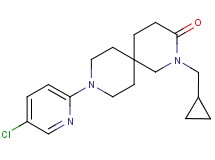 9-(5-chloropyridin-2-yl)-2-(cyclopropylmethyl)-2,9-diazaspiro[5.5]undecan-3-one