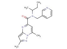 N-(sec-butyl)-2,7-dimethyl-N-(pyridin-3-ylmethyl)pyrazolo[1,5-a]pyrimidine-5-carboxamide