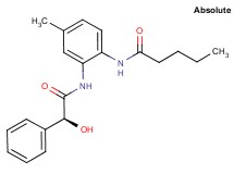 N-(2-{[(2S)-2-hydroxy-2-phenylacetyl]amino}-4-methylphenyl)pentanamide