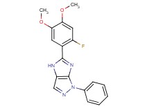 5-(2-fluoro-4,5-dimethoxyphenyl)-1-phenyl-1,4-dihydroimidazo[4,5-c]pyrazole
