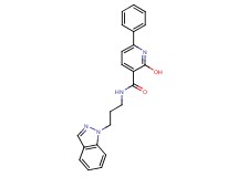 2-hydroxy-N-[3-(1H-indazol-1-yl)propyl]-6-phenylnicotinamide