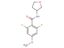 2,6-difluoro-4-methoxy-N-(tetrahydrofuran-3-yl)benzamide