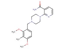 2-[4-(2,4-dimethoxy-3-methylbenzyl)piperazin-1-yl]nicotinamide