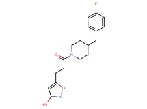 5-{3-[4-(4-fluorobenzyl)-1-piperidinyl]-3-oxopropyl}-3-isoxazolol