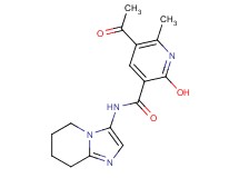 5-acetyl-2-hydroxy-6-methyl-N-(5,6,7,8-tetrahydroimidazo[1,2-a]pyridin-3-yl)nicotinamide