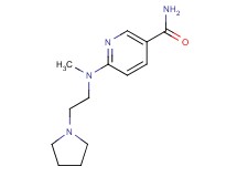 6-{methyl[2-(1-pyrrolidinyl)ethyl]amino}nicotinamide