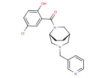 4-chloro-2-{[(1S*,5R*)-3-(pyridin-3-ylmethyl)-3,6-diazabicyclo[3.2.2]non-6-yl]carbonyl}phenol