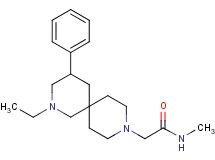 2-(2-ethyl-4-phenyl-2,9-diazaspiro[5.5]undec-9-yl)-N-methylacetamide