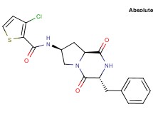 N-[(3R,7S,8aS)-3-benzyl-1,4-dioxooctahydropyrrolo[1,2-a]pyrazin-7-yl]-3-chloro-2-thiophenecarboxamide