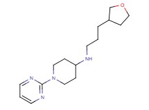 1-pyrimidin-2-yl-N-[3-(tetrahydrofuran-3-yl)propyl]piperidin-4-amine
