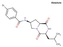4-bromo-N-[(3S,7S,8aS)-3-isobutyl-1,4-dioxooctahydropyrrolo[1,2-a]pyrazin-7-yl]benzamide