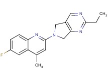 2-(2-ethyl-5,7-dihydro-6H-pyrrolo[3,4-d]pyrimidin-6-yl)-6-fluoro-4-methylquinoline