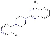 4-methyl-2-[4-(3-methylpyridin-4-yl)piperazin-1-yl]quinazoline