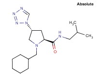 (4R)-1-(cyclohexylmethyl)-N-isobutyl-4-(1H-tetrazol-1-yl)-L-prolinamide
