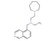 (2-azepan-1-ylethyl)ethyl(isoquinolin-5-ylmethyl)amine
