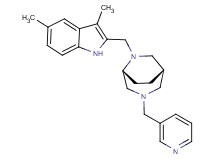 (1S*,5R*)-6-[(3,5-dimethyl-1H-indol-2-yl)methyl]-3-(3-pyridinylmethyl)-3,6-diazabicyclo[3.2.2]nonane