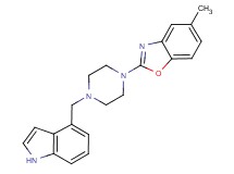 2-[4-(1H-indol-4-ylmethyl)piperazin-1-yl]-5-methyl-1,3-benzoxazole