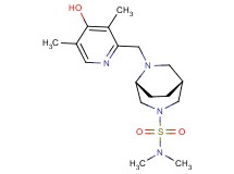 rel-(1R,5R)-6-[(4-hydroxy-3,5-dimethyl-2-pyridinyl)methyl]-N,N-dimethyl-3,6-diazabicyclo[3.2.2]nonane-3-sulfonamide