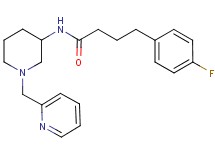 4-(4-fluorophenyl)-N-[1-(2-pyridinylmethyl)-3-piperidinyl]butanamide