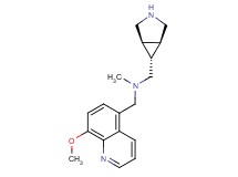 1-[(1R*,5S*,6r*)-3-azabicyclo[3.1.0]hex-6-yl]-N-[(8-methoxyquinolin-5-yl)methyl]-N-methylmethanamine