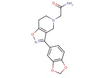 2-[3-(1,3-benzodioxol-5-yl)-6,7-dihydroisoxazolo[4,5-c]pyridin-5(4H)-yl]acetamide