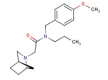 2-[(1R*,4R*)-2-azabicyclo[2.2.1]hept-2-yl]-N-(4-methoxybenzyl)-N-propylacetamide
