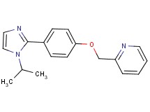 2-{[4-(1-isopropyl-1H-imidazol-2-yl)phenoxy]methyl}pyridine