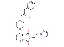 4-{4-[(2E)-2-methyl-3-phenyl-2-propen-1-yl]-1-piperazinyl}-2-[2-(1H-pyrazol-1-yl)ethyl]-1H-isoindole-1,3(2H)-dione