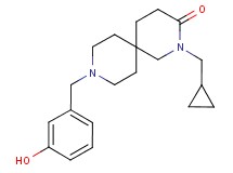 2-(cyclopropylmethyl)-9-(3-hydroxybenzyl)-2,9-diazaspiro[5.5]undecan-3-one