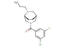 (1R*,5R*)-3-(3-chloro-5-fluorobenzoyl)-6-propyl-3,6-diazabicyclo[3.2.2]nonane