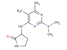 3-{[2-(dimethylamino)-5,6-dimethylpyrimidin-4-yl]amino}pyrrolidin-2-one