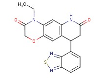 9-(2,1,3-benzothiadiazol-4-yl)-4-ethyl-8,9-dihydro-2H-[1,4]oxazino[2,3-g]quinoline-3,7(4H,6H)-dione