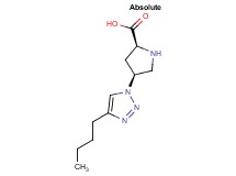 (4S)-4-(4-butyl-1H-1,2,3-triazol-1-yl)-L-proline hydrochloride