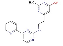 2-methyl-6-(2-{[4-(2-pyridinyl)-2-pyrimidinyl]amino}ethyl)-4-pyrimidinol