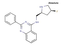 N-{[(2S,4S)-4-fluoro-2-pyrrolidinyl]methyl}-2-phenyl-4-quinazolinamine dihydrochloride