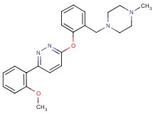 3-(2-methoxyphenyl)-6-{2-[(4-methylpiperazin-1-yl)methyl]phenoxy}pyridazine