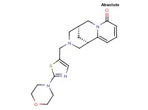 (1S,9S)-11-[(2-morpholin-4-yl-1,3-thiazol-5-yl)methyl]-7,11-diazatricyclo[7.3.1.0~2,7~]trideca-2,4-dien-6-one