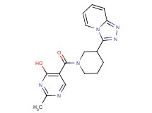 2-methyl-5-[(3-[1,2,4]triazolo[4,3-a]pyridin-3-ylpiperidin-1-yl)carbonyl]pyrimidin-4-ol