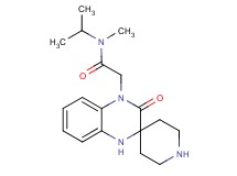 N-isopropyl-N-methyl-2-(3'-oxo-1'H-spiro[piperidine-4,2'-quinoxalin]-4'(3'H)-yl)acetamide hydrochloride