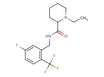 1-ethyl-N-[5-fluoro-2-(trifluoromethyl)benzyl]piperidine-2-carboxamide