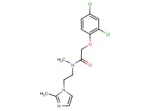 2-(2,4-dichlorophenoxy)-N-methyl-N-[2-(2-methyl-1H-imidazol-1-yl)ethyl]acetamide