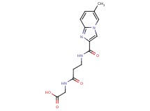 N-[(6-methylimidazo[1,2-a]pyridin-2-yl)carbonyl]-beta-alanylglycine